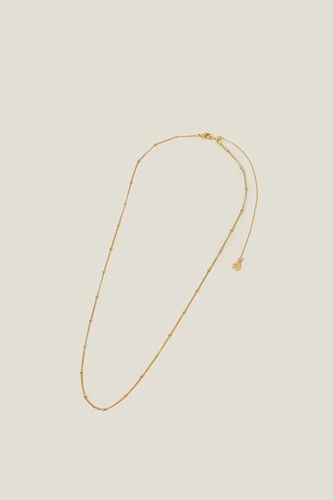Womens 14ct Gold-Plated Long Bobble Necklace - - One Size - NastyGal UK (+IE) - Modalova