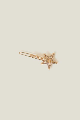 Womens Pearl Star Hair Slide - - One Size - Accessorize - Modalova