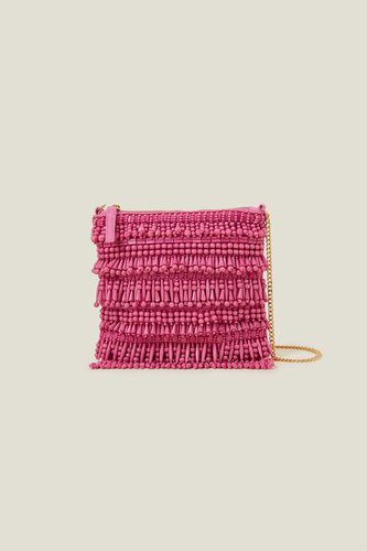 Womens Hand-Beaded Tassel Bag - - One Size - NastyGal UK (+IE) - Modalova
