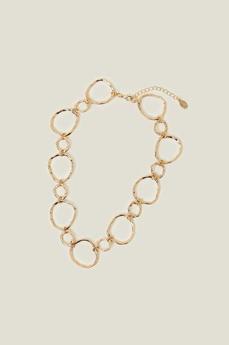 Womens Molten Circle Collar Necklace - - One Size - Accessorize - Modalova