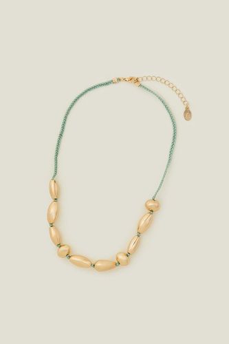 Womens Mixed Shape Thread Necklace - - One Size - Accessorize - Modalova