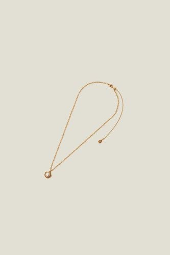 Womens 14ct Gold-Plated Pearl Pendant Necklace - - One Size - NastyGal UK (+IE) - Modalova
