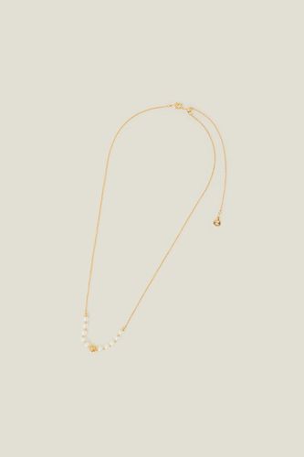 Womens 14ct Pearly Bead Necklace - - One Size - NastyGal UK (+IE) - Modalova