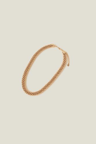 Womens Gold Bobble Necklace - - One Size - Accessorize - Modalova