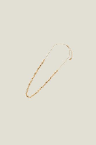 Womens Wavey Shape Necklace - - One Size - Accessorize - Modalova