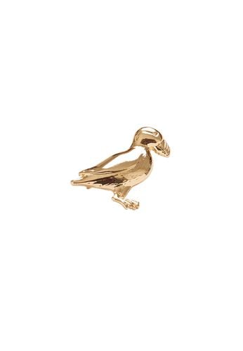Womens Gold Puffin Brooch - - One Size - NastyGal UK (+IE) - Modalova