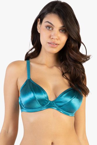 Womens Shine Wired Plunge Bikini Top Fuller Bust Exclusive - - 36E - NastyGal UK (+IE) - Modalova