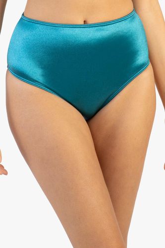 Womens Shine High Waisted Bikini Bottom - - 14 - Wolf & Whistle - Modalova