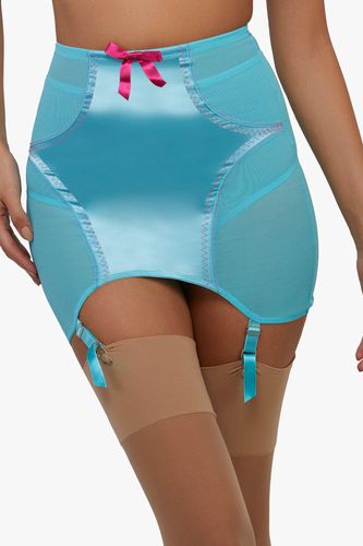 Womens Cleo Contrast Stitch Mesh Retro Girdle - - 12 - Playful Promises - Modalova