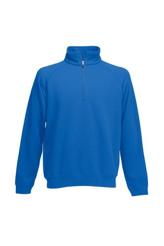 Premium 70 30 Zip Neck Sweatshirt - - M - Fruit of the Loom - Modalova