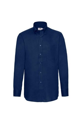 Long Sleeve Oxford Shirt - Navy - S - NastyGal UK (+IE) - Modalova