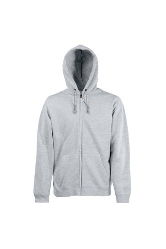 Hooded Sweatshirt - Grey - XXL - Fruit of the Loom - Modalova