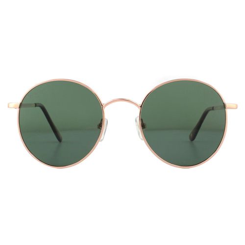 Round Pink Gold G15 Green Polarized Sunglasses - - One Size - montana - Modalova