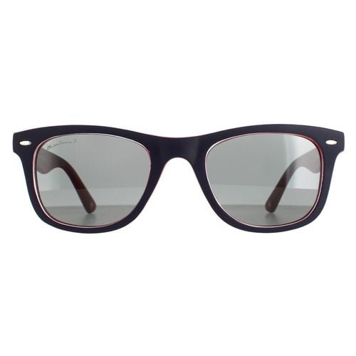 Square Red Rubbertouch Grey Polarized MP41 Sunglasses - One Size - NastyGal UK (+IE) - Modalova