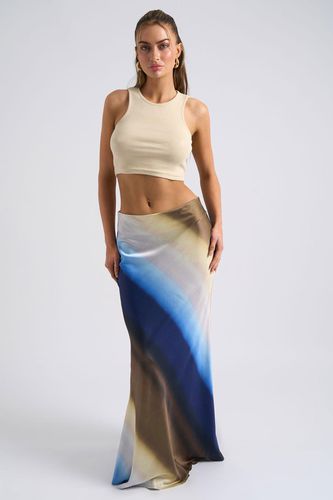 Womens Ombre Bias Cut Maxi Skirt - - 10 - Urban Bliss - Modalova