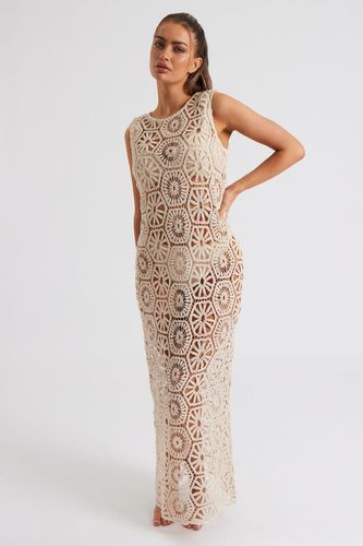 Womens Crochet Maxi Dress - - 8 - NastyGal UK (+IE) - Modalova