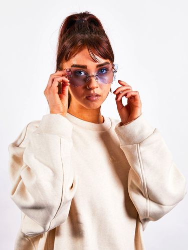 Womens Frameless Butterfly Sunglasses - One Size - SVNX - Modalova