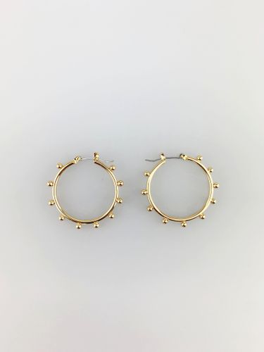 Hoop Earrings with Ball Detail - - One Size - NastyGal UK (+IE) - Modalova