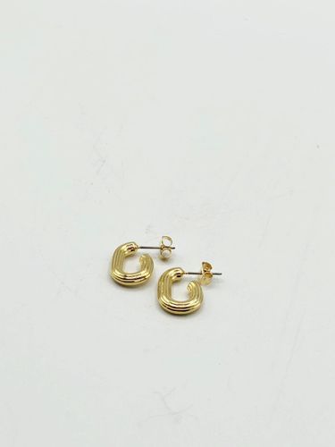 Womens Chunky Oval Half Hoop Earrings - - One Size - NastyGal UK (+IE) - Modalova
