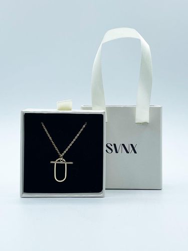 Womens Clip Bar Necklace in Gold - - One Size - SVNX - Modalova
