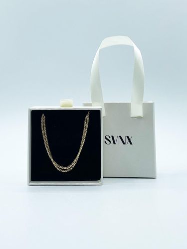 Womens Double Chain Bracelet in Gold - - One Size - SVNX - Modalova