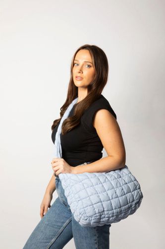 Womens Quilted Holdall Bag In Baby - One Size - NastyGal UK (+IE) - Modalova