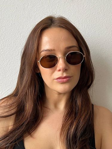 Round Metal Frame Sunglasses - - One Size - NastyGal UK (+IE) - Modalova