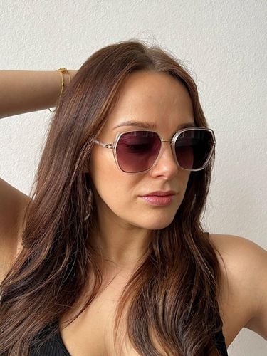 Plastic frame oversized sunglasses - - One Size - SVNX - Modalova