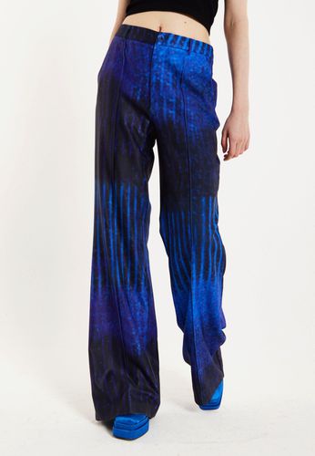 Womens Abstract Print Tailored Trousers - - 8 - House of Holland - Modalova