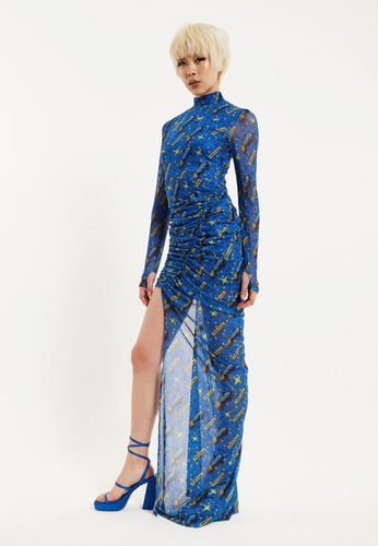 Womens Rocket Print Mesh Dress - - 8 - NastyGal UK (+IE) - Modalova