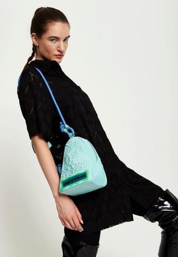 Womens Cross Body Bag With Quilted Logo In Tones And Rope Strap Detail - One Size - NastyGal UK (+IE) - Modalova