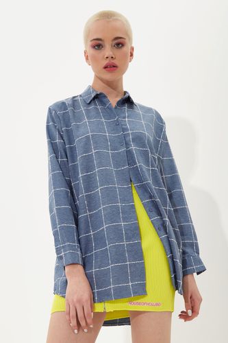 Womens Printed Jersey Midi Dress With Cut Out Detail - - M/L - NastyGal UK (+IE) - Modalova