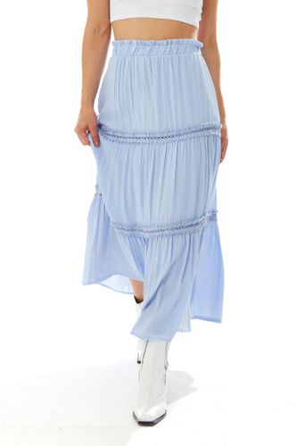 Womens Maxi Skirt in Blue - S - Liquorish - Modalova