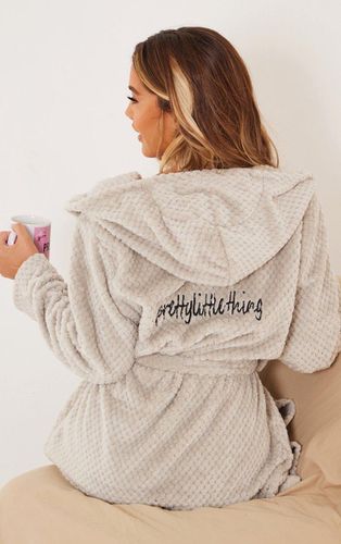 Womens Light Textured Fluffy Dressing Gown - S - NastyGal UK (+IE) - Modalova