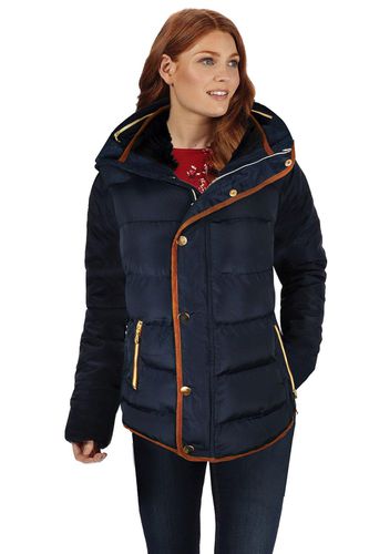 Womens 'Wrenly' Quilted Hooded Winter Coat - - L - Where's That From - Modalova