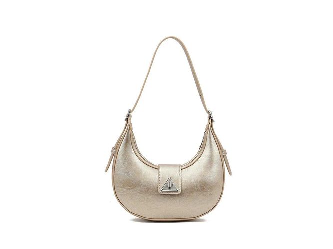 Womens 'Alma' Small Curved Shoulder Bag With Zip - - One Size - NastyGal UK (+IE) - Modalova