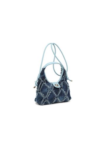 Womens 'Scuba' Top Handle Bag With Rectangular Fringe Stitched Detail - - One Size - NastyGal UK (+IE) - Modalova