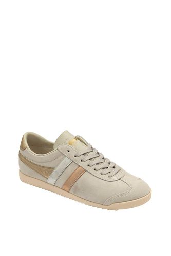 Womens 'Bullet Mirror Trident' Suede Lace-Up Trainers - - 4 - NastyGal UK (+IE) - Modalova