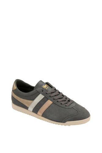 Womens 'Bullet Mirror Trident' Suede Lace-Up Trainers - - 3 - Gola - Modalova