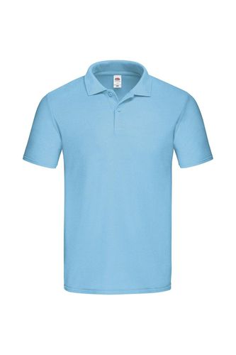 Original Polo Shirt - Blue - XL - Fruit of the Loom - Modalova