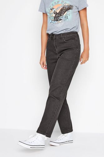 Womens Petite Mom Jeans - Grey - 14 - NastyGal UK (+IE) - Modalova