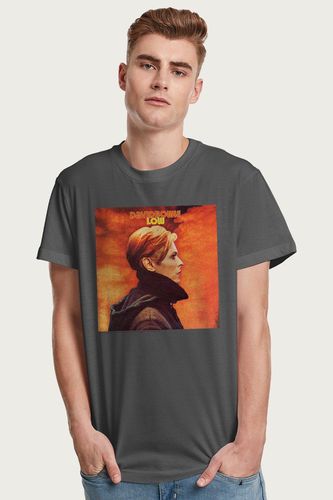Low Album Cover T-Shirt - Grey - XL - David Bowie - Modalova