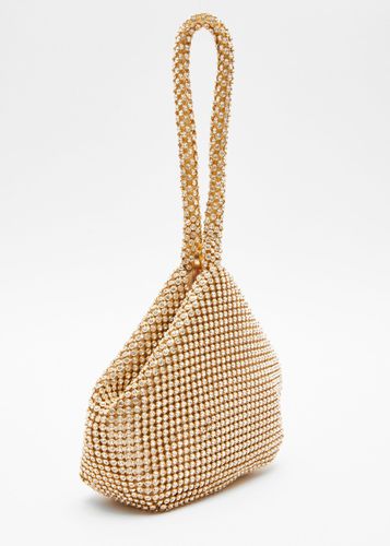 Womens Diamante Pouch Bag - - One Size - Quiz - Modalova