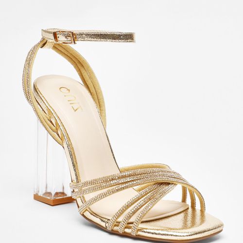 Womens Diamante Strap Heeled Sandals - - 4 - NastyGal UK (+IE) - Modalova