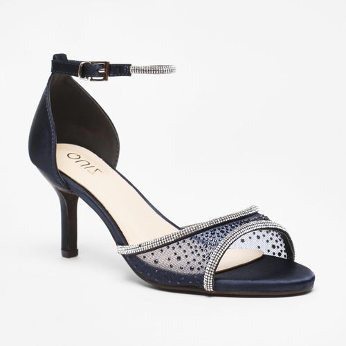 Womens Shimmer Mesh Diamante Heeled Sandal - - 8 - NastyGal UK (+IE) - Modalova