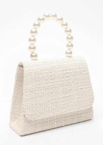 Womens Boucle Pearl Handle Bag - - One Size - NastyGal UK (+IE) - Modalova