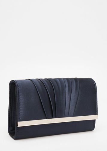 Womens Satin Pleated Clutch Bag - - One Size - NastyGal UK (+IE) - Modalova