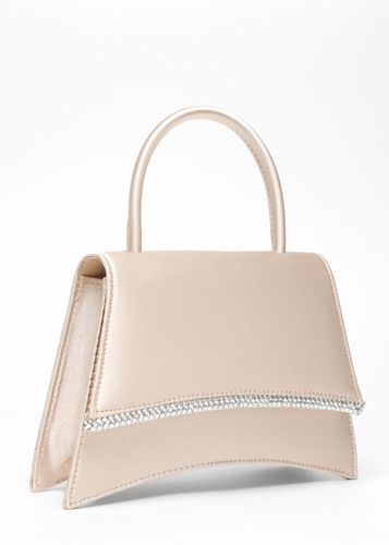 Womens Satin Diamante Trim Mini Tote Bag - - One Size - NastyGal UK (+IE) - Modalova