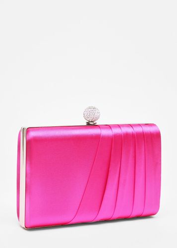 Womens Satin Pleated Clutch Bag - - One Size - NastyGal UK (+IE) - Modalova