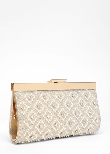 Womens Diamante Clip Clutch Bag - - One Size - NastyGal UK (+IE) - Modalova